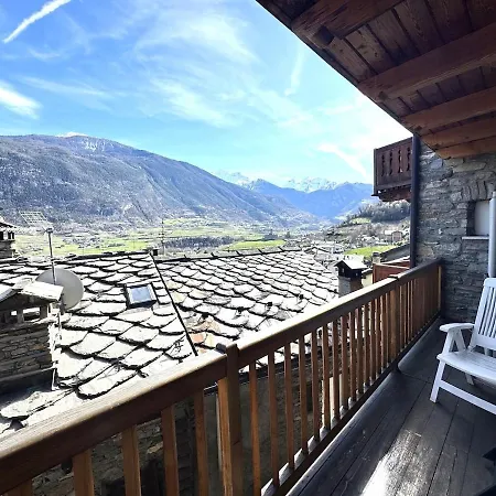 Apartament Borgo Antico Con Terrazzo Panoramico - Bluchalet Aosta